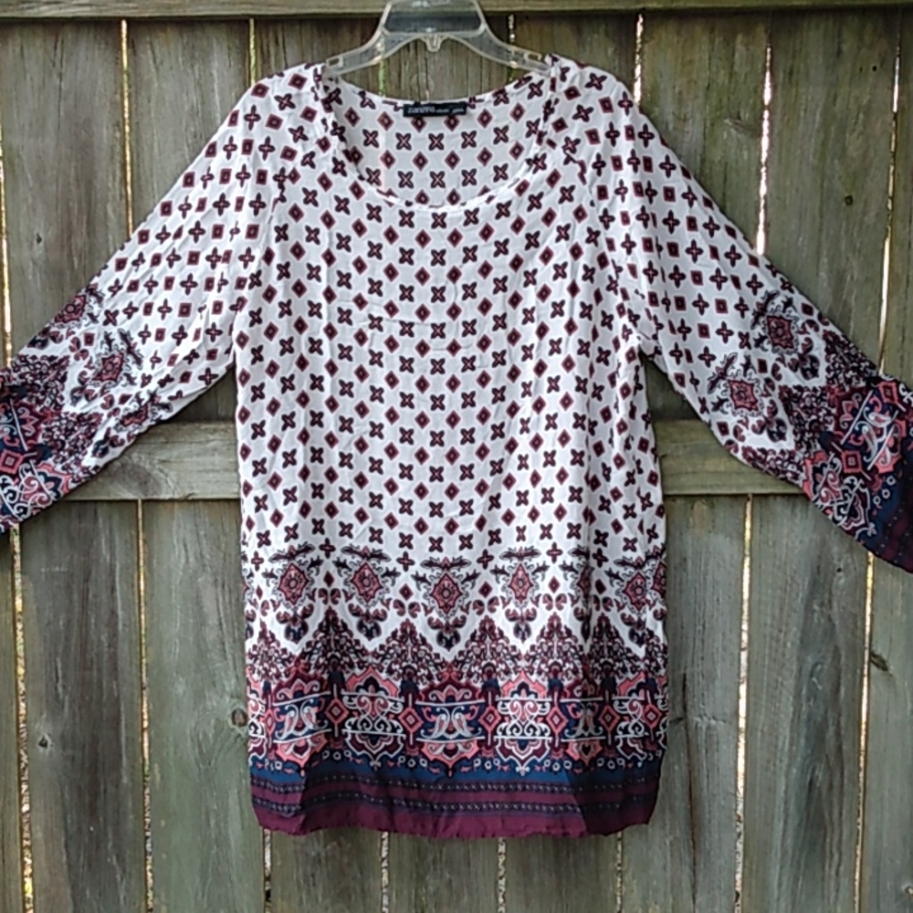 Zanzea Collection Boho Plus Size Tunic